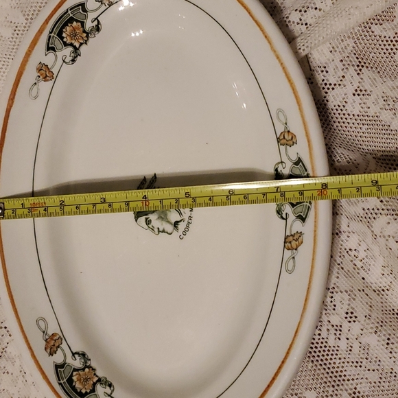 1930 vintage hotel dining plate - Picture 8 of 13